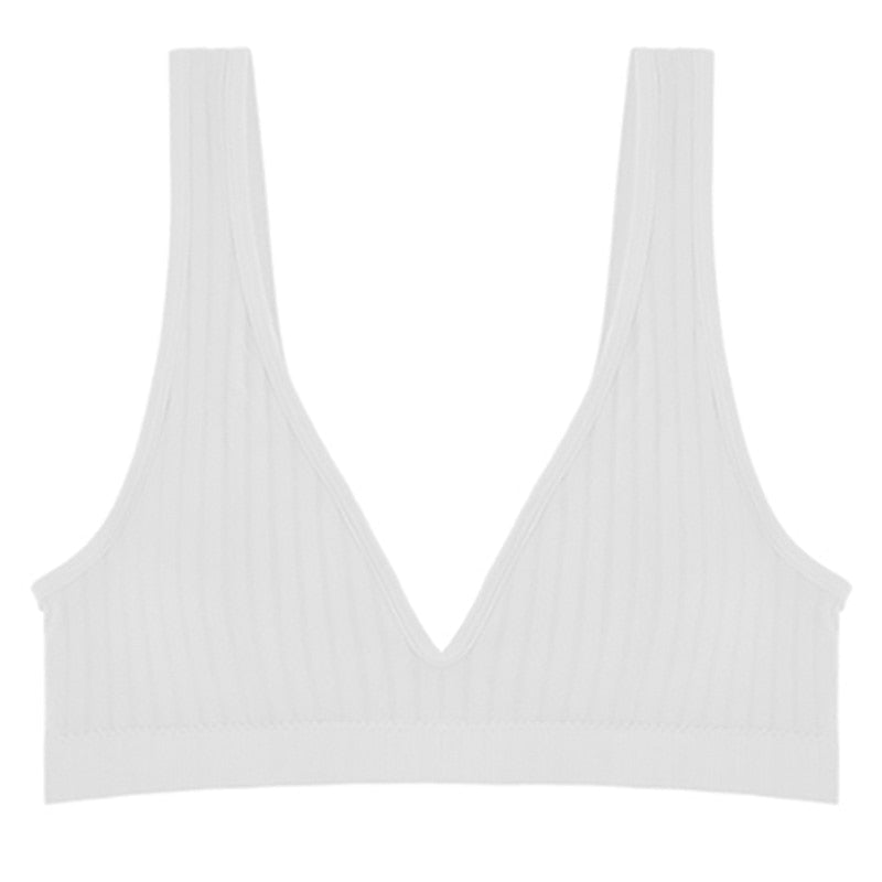 Women Tank Tops Streetwear Push Up Cropped Top for Female Padless Bralette Sexy Backless Lingerie Fashion Solid Camisole Girl